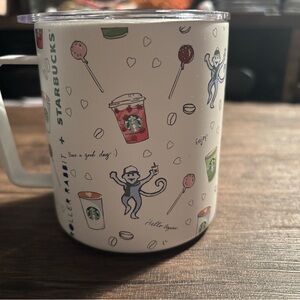 Starbucks White Ceramic Mug Base